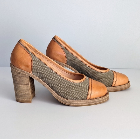 NWT Swedish Hasbeens Forest Pump 37 - Picture 3 of 11